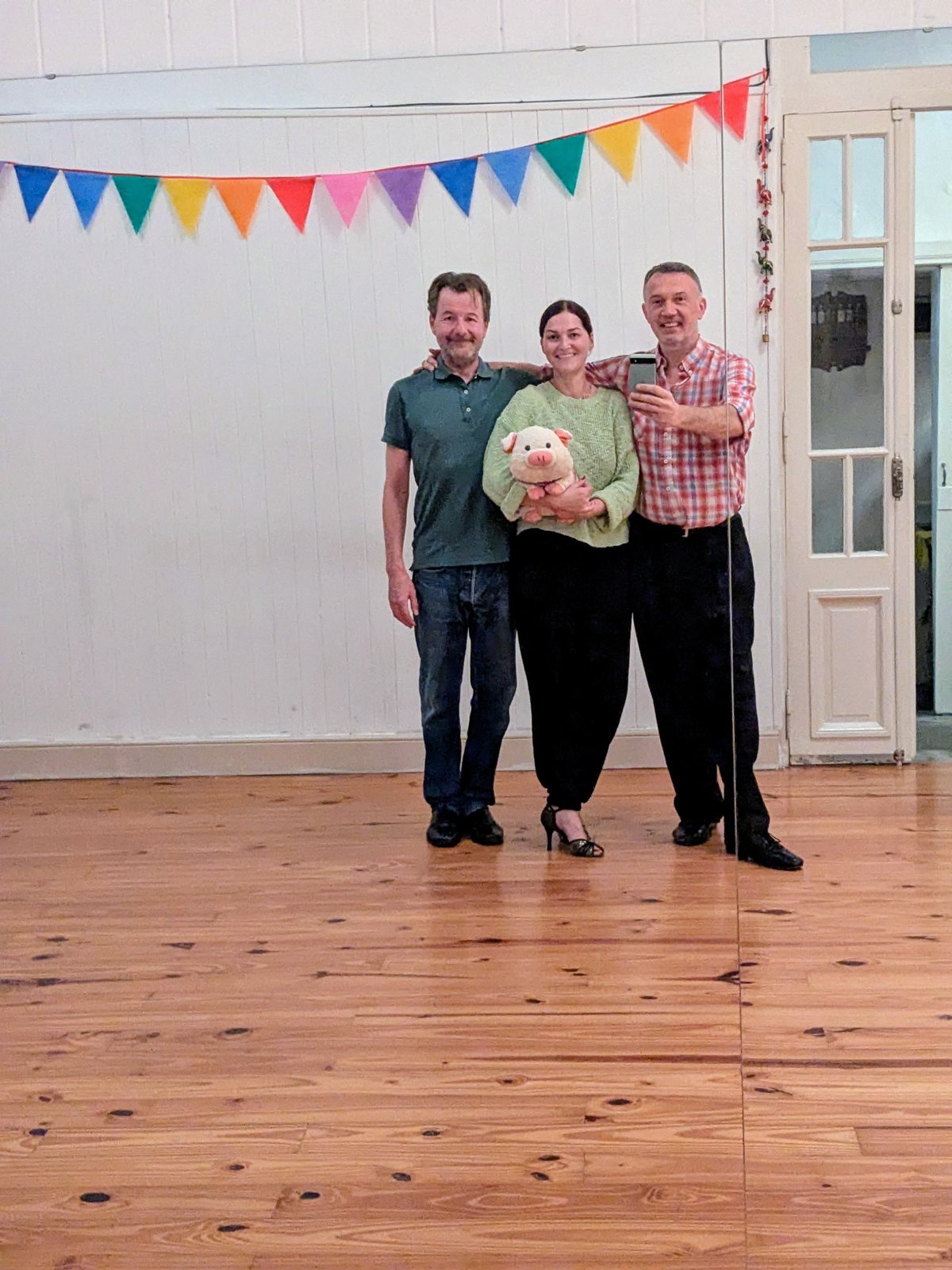 Arts in a dance studio